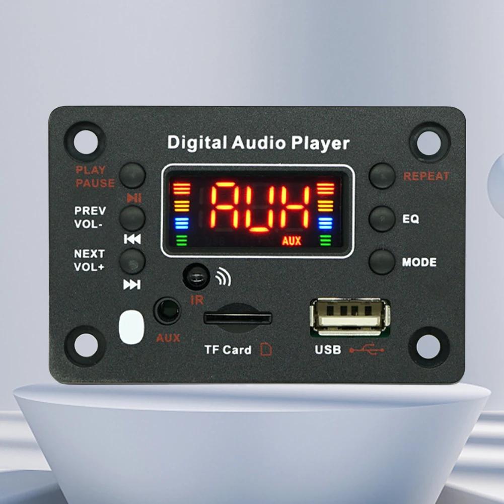   BT 5.0, MP3 WMA  ,   ÷̾,  TF USB AUX FM , 12V